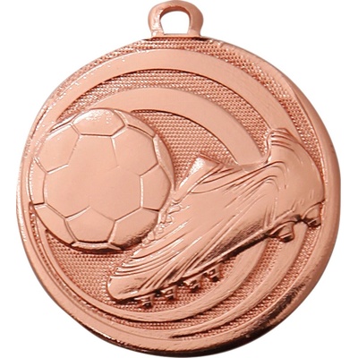 ETROFEJE medaila ME089 futbal medaila ME089 Bronz futbal 32mm