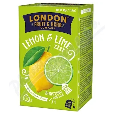 London Herb Citron s limetou 20 x 2 g