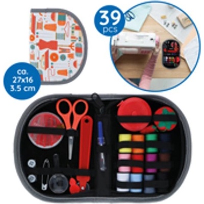 НЕСЕСЕР К-КТ КОНЦИ И ШЕВНИ АКСЕСОАРИ 27x16x3.5cм