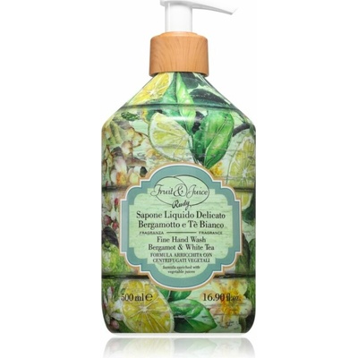 Rudy Le Maioliche tekuté mydlo bergamot & white tea fine 500 ml