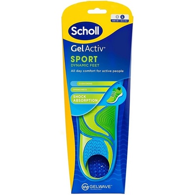 SCHOLL GelActiv sport gelové vložky small 1 pár