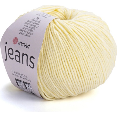Yarn Art příze YarnArt Jeans 67 světle žlutá