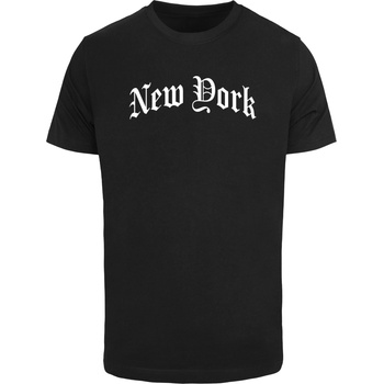 Mister Tee Тениска New York Wording Tee black XXLUB-MT3070-00007 - Тъмносив, размер M