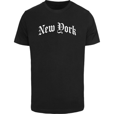 Mister Tee Тениска New York Wording Tee black XXLUB-MT3070-00007 - Тъмносив, размер M