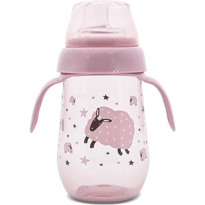 MyFRIEND Бебешко неразливащо шише с широко гърло Lorelli - My Friend, 250 ml, Розово (10200090005)