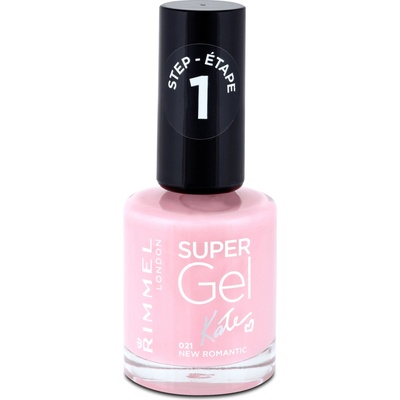 RIMMEL LONDON lak na nehty Super Gel 021 New Romantic 12 ml