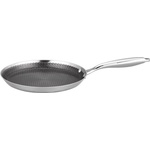 Swiss Haus Тиган за палачинки Swiss Haus SH-ZGCP28, 28x2.4 см, Sapphire-керамично покритие, Без PTFE/PFAS/PFOA, Индукция, Сребрист (SH-ZGCP28)