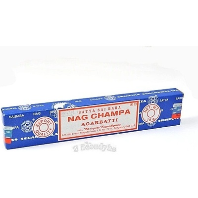 Satya Sai Baba vonné tyčinky Nag Champa Agarbatti 15 g