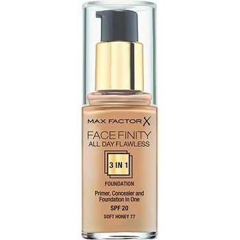 Max Factor Facefinity make-up 3v1 77 Soft Honey All Day Flawless 30 ml
