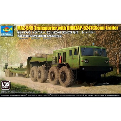 Trumpeter MAZ-545 Transporter with CHMZAP-5247G Semi-trailer 1:35