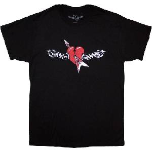 Tom Petty & The Heartbreakers Heart Logo Black 2XL Риза (PETTS31MB05)