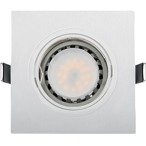 ELMARK Led ПЛАСТМАСОВА КВАДРАТНА ЛУНА par 16 5, 5w 4000-43 (92s105wh/w)