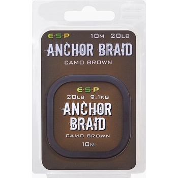 ESP Šnúra Anchor Braid Gravel Brown 10m 20lb
