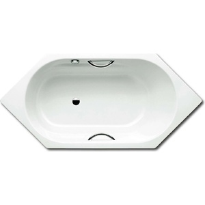 KALDEWEI Ambiente - Вана Vaio 6 Star 959, 190x90 см, с отвори за дръжки, бяла - вана, противоплъзгащо покритие по цялата повърхност, Perl-Effekt, нестандартен преливник, отвори за дръжки 233927093001 (23392709