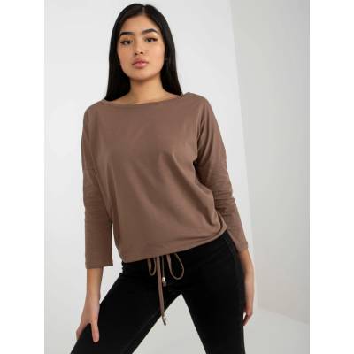 Blouse RV BZ 4691.26 brown hnedá