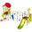 Playfactory КОМБИНИРАНО ДЕТСКО СЪОРЪЖЕНИЕ ps0018