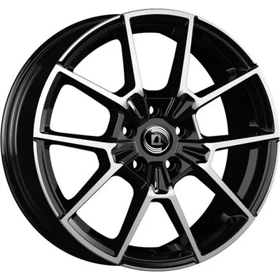 DIEWE NEVE 6X16 5X114.3 ET45 black polished