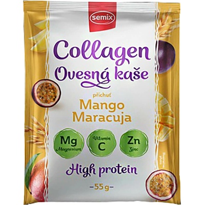 Semix Collagen ovesná kaše mango a maracuja 55 g