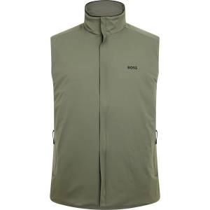 Boss Мъжки елек Boss Ow Lite-X Vest 10267912 01 Gilet Mens - Dark Beige 257