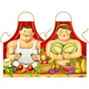 Itati Zástěra pro kuchaře v Botero stylu