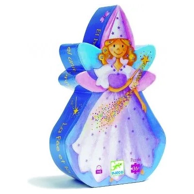 DJECO - Детски пъзел Феята и еднорога (DJ07225)