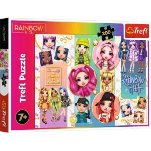 Trefl Трефл: Rainbow High - 200 парчета пъзел (13289)