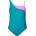 Speedo Бански костюм Speedo Women's One Piece Swimsuit - Green/Pink