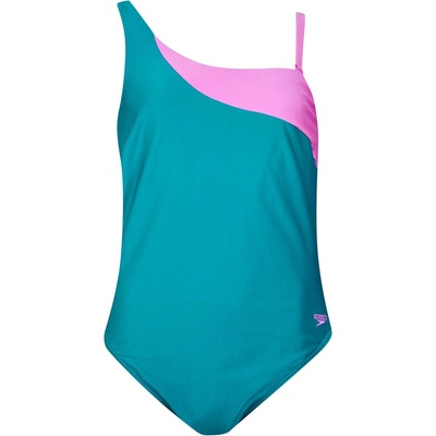 Speedo Бански костюм Speedo Women's One Piece Swimsuit - Green/Pink