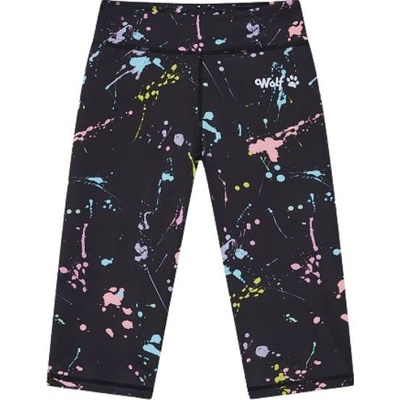 dívčí funkční 3/4 legíny černé Wolf H2565