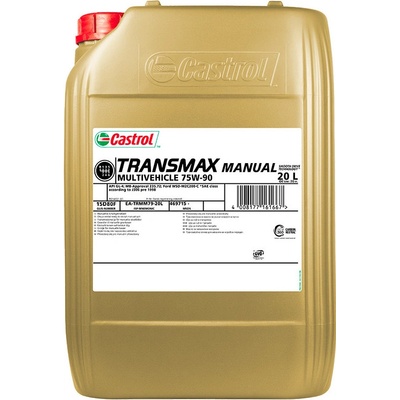 Castrol Transmax Manual Multivehicle 75W-90 20 l – Zboží Mobilmania