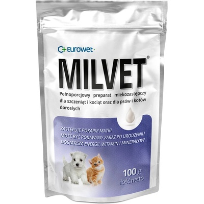 Eurowet Milvet mléko pro štěňata a koťata 100 g