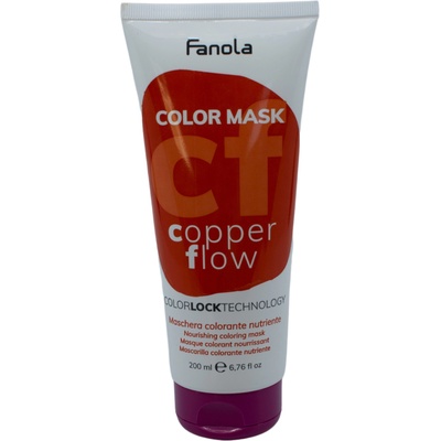 Fanola Color Mask 200 ml боядисваща маска Copper Flow
