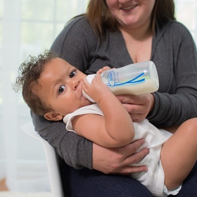 Dr Brown's options Wide neck anti colic plastová biela so silikón cumľom level 1 1 ks 150 ml