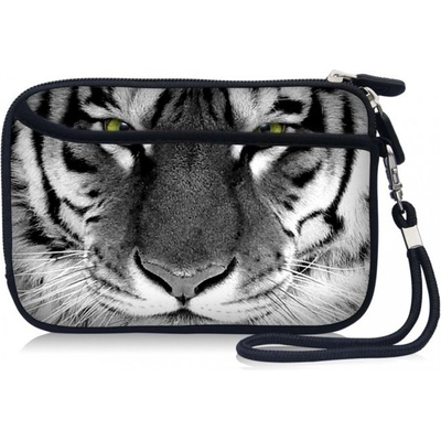 Huado kozmetické púzdro čiernobiely Tiger