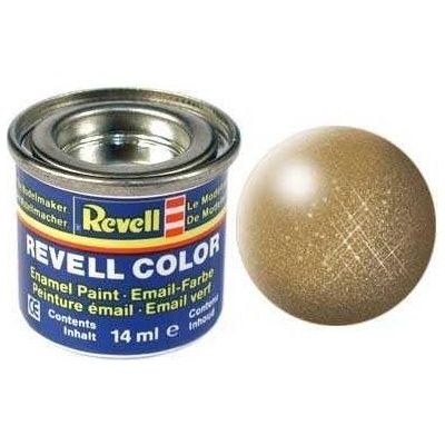 Revell Barva emailová 32192 metalická mosazná brass metallic