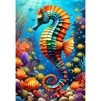Bluebird Puzzle - Puzzle Seahorse - 1 000 piese
