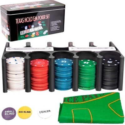 ISO Texas Hold’em Poker set – Zboží Mobilmania