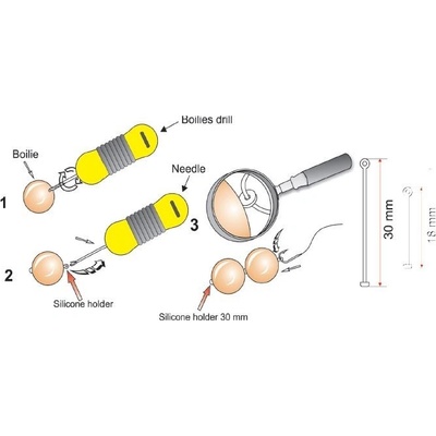 Extra Carp Silikonové zarážky na boilies 18 mm 24ks – Zbozi.Blesk.cz