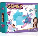 KIDSGRO Gemex: Комплект за бижута - гелени скъпоценни камъни с глава на еднорог (HUN3666)