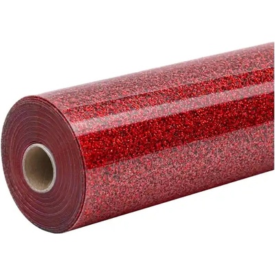 HTVRONT Pure termotransferová fólia 30,5 cm × 1,8 m červená