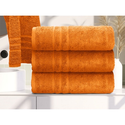 Textilomanie Osuška Classic oranžová 140 x 70 cm