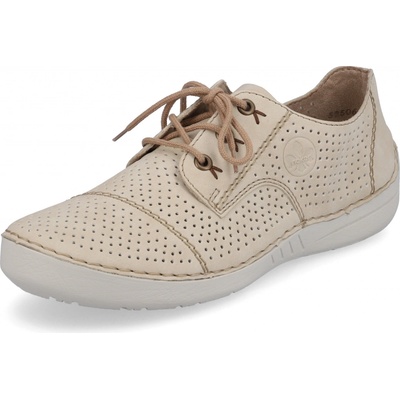 Rieker polobotky 52506-60 béžové – Zboží Mobilmania