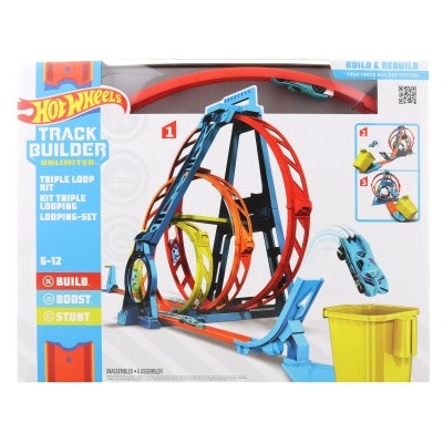 Hot Wheels track builder trojitá smyčka – Zbozi.Blesk.cz