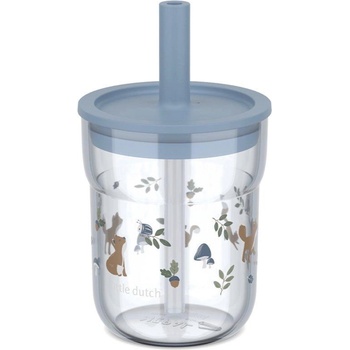 Little Dutch Чаша със сламка Little Dutch Forest Friends - 250 ml (108023065408)