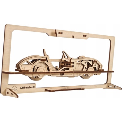 UGEARS 3D puzzle Roadster MK3 2,5D 62 ks
