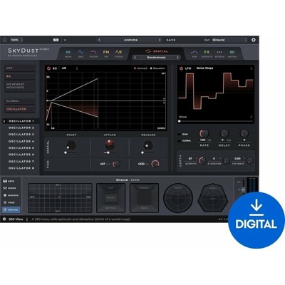 Sound Particles SkyDust Stereo & Binaural Synth (Digitální produkt)