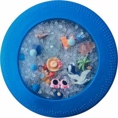 Jellystone Designs Senzorický disk Peekaboo Pláž