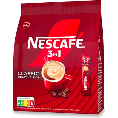 Nescafé Instantní porcovaná Káva 3 v 1 10 ks