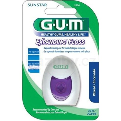 G.U.M Expanding Floss voskovaná mentolová nit 30 m – Zboží Mobilmania