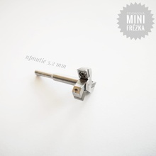 Mini T Frézovacia Hranatá stopka do priamej brúsky 3,2mm - SCS